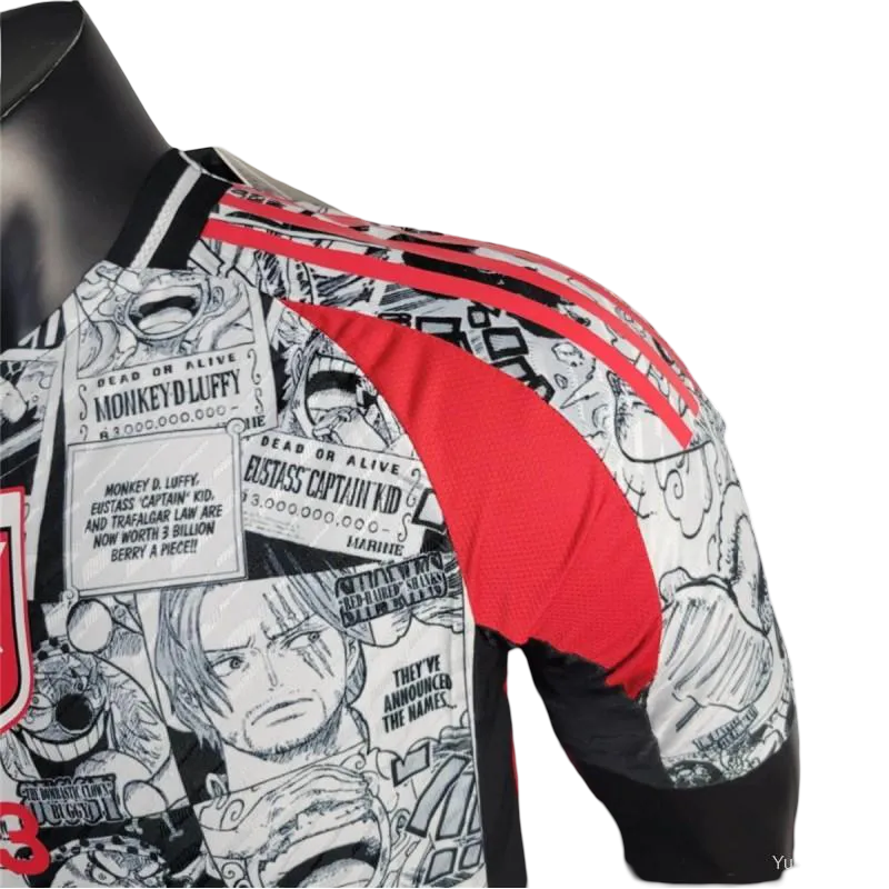 Manga-style anime soccer jersey One Piece – NipponKits