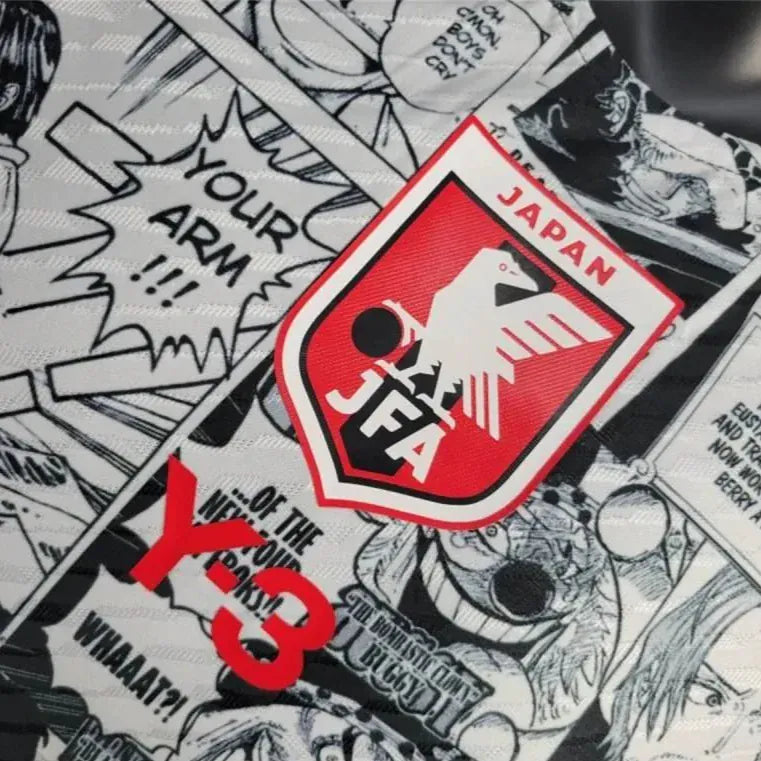 Luffy Gear 5 Y3 Japan shirt with streetwear manga collage and Liberation artwork