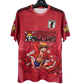 Front view of Japan One Piece Red Edition Jersey with Luffy artwork