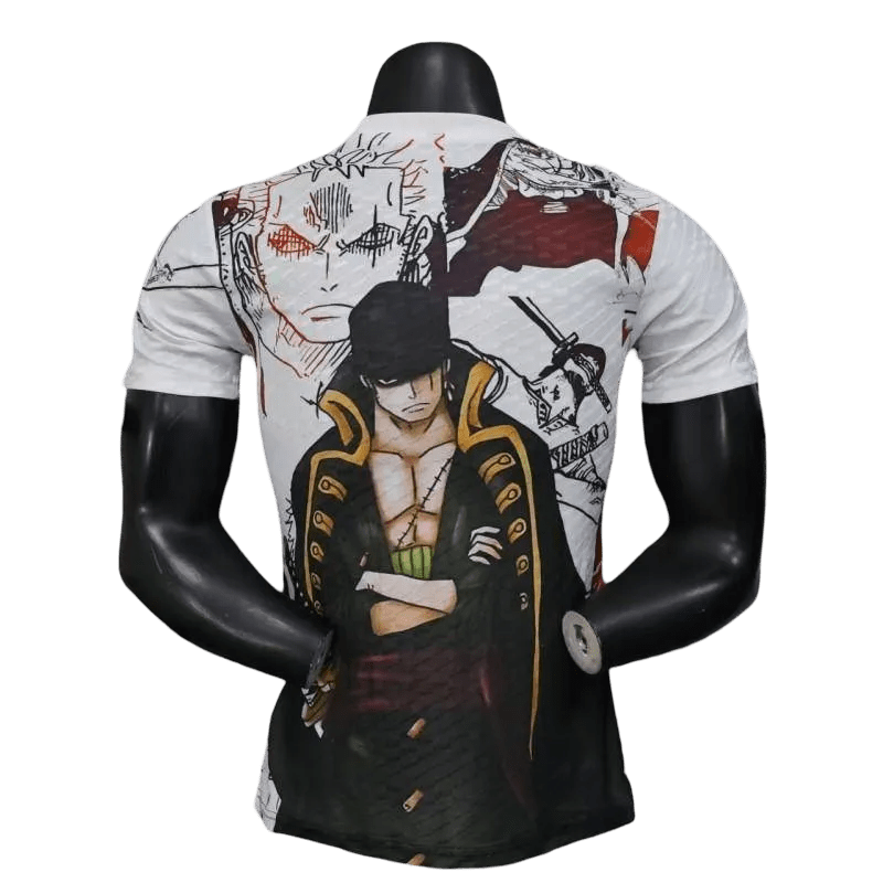 Japan One Piece Roronoa Zoro White Jersey