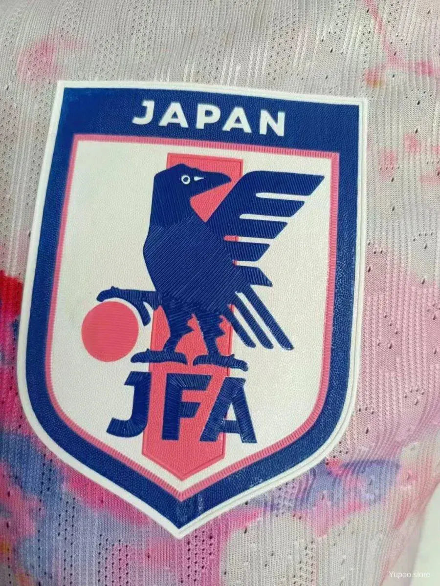 Logo Japan JFA Pink Jersey