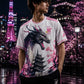 Japan Pink Dragon White Jersey