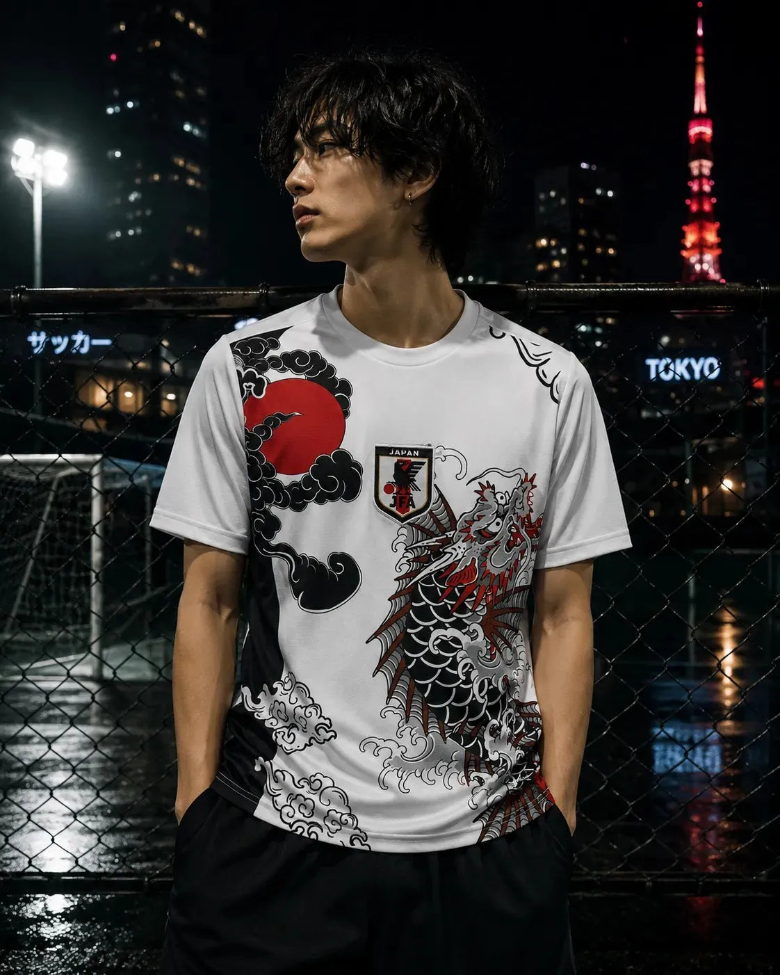 Japan Red Sun Dragon Jersey