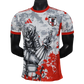 Japan Samurai Black and Red Jersey front view – NipponKits