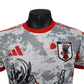 Black and red Japan soccer jersey katana design – NipponKits