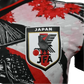 Diagonal split JFA jersey red and black Japan – NipponKits