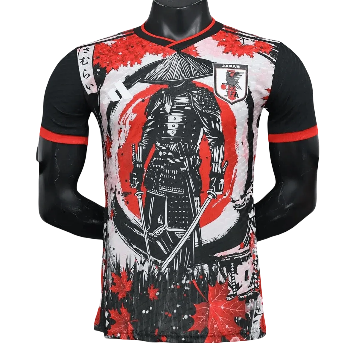 Japan Samurai Katana Red and Black Jersey – NipponKits