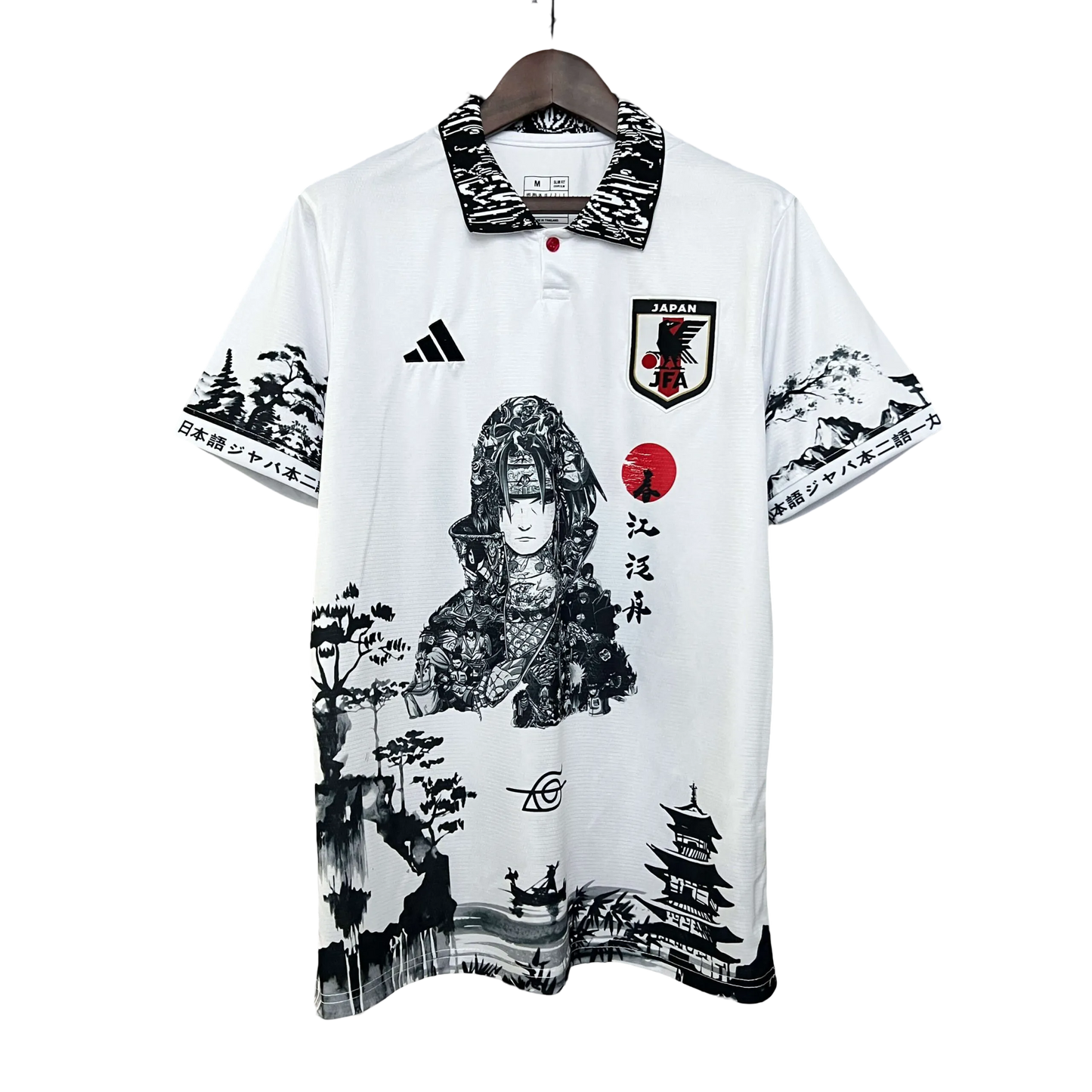 Sasuke Akatsuki Japan Anime Jersey front view – NipponKits