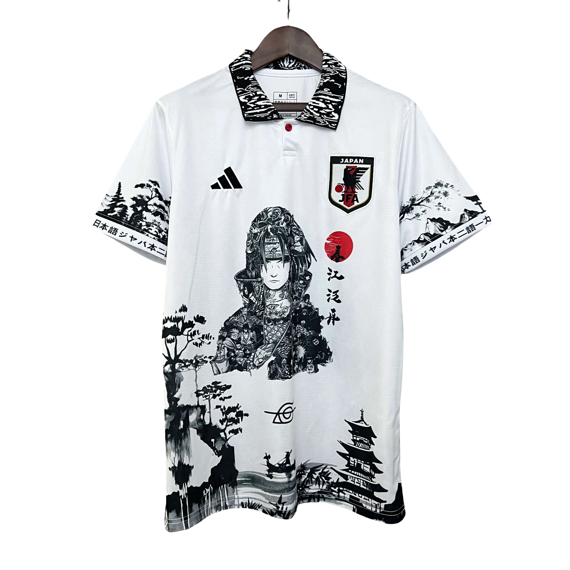 Sasuke Akatsuki Japan Anime Jersey front view – NipponKits