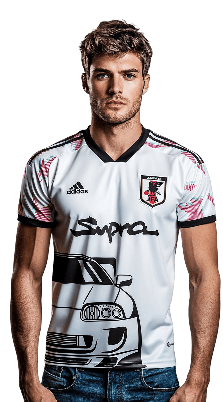 Japan SUPRA Car Football Jersey 2025