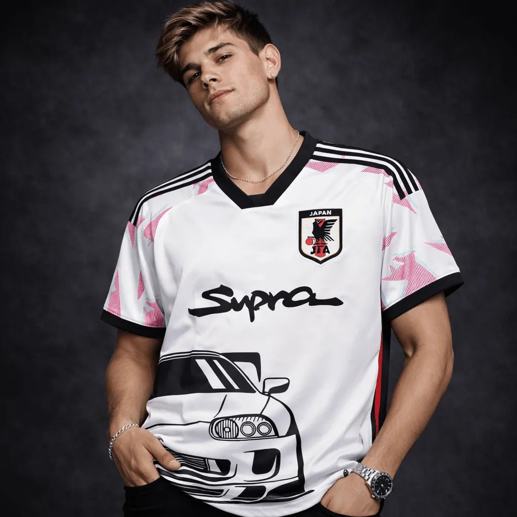 Japan SUPRA Car Football Jersey 2025 front