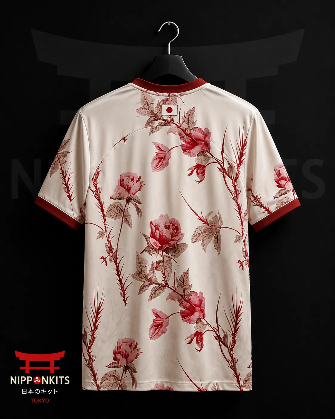 Japan Sakura Beige Soccer Jersey