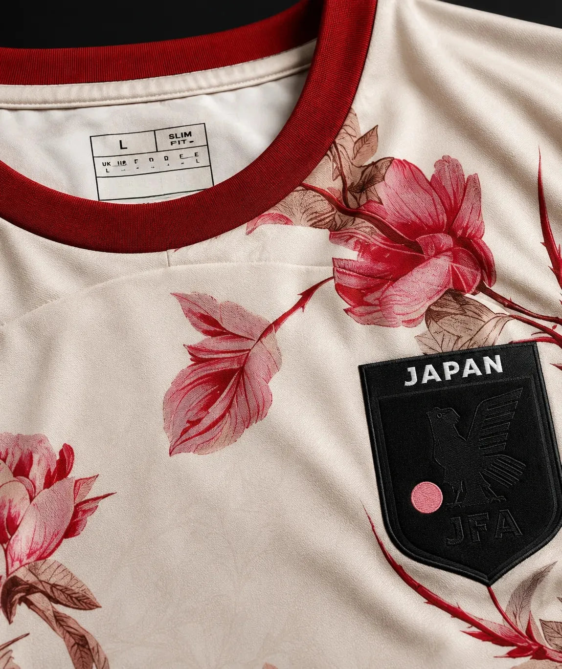 Japan Sakura Beige Soccer Jersey