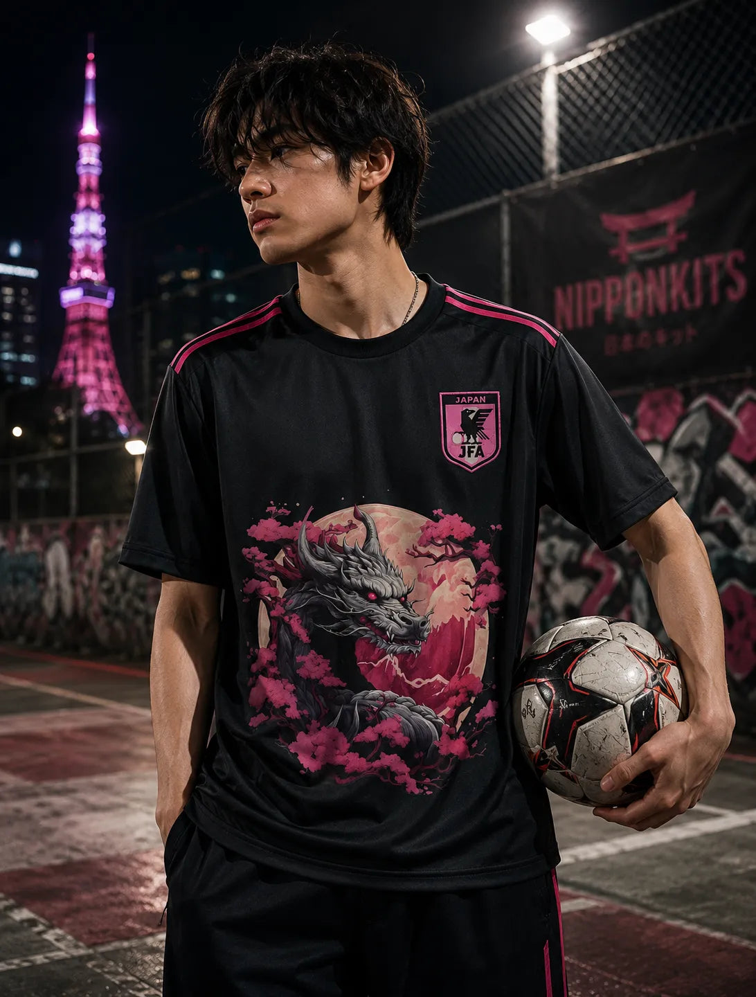 Japan Sakura Dragon Jersey