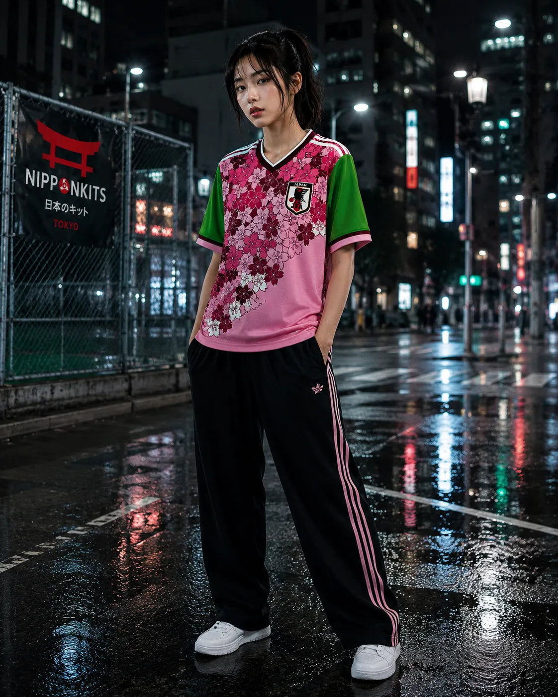 Japan Sakura Pink Soccer Jersey