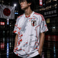 Japan Sakura White Soccer Jersey