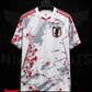 Japan Sakura White Soccer Jersey