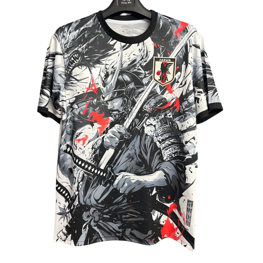 japan samurai spirit football jersey front view 2025