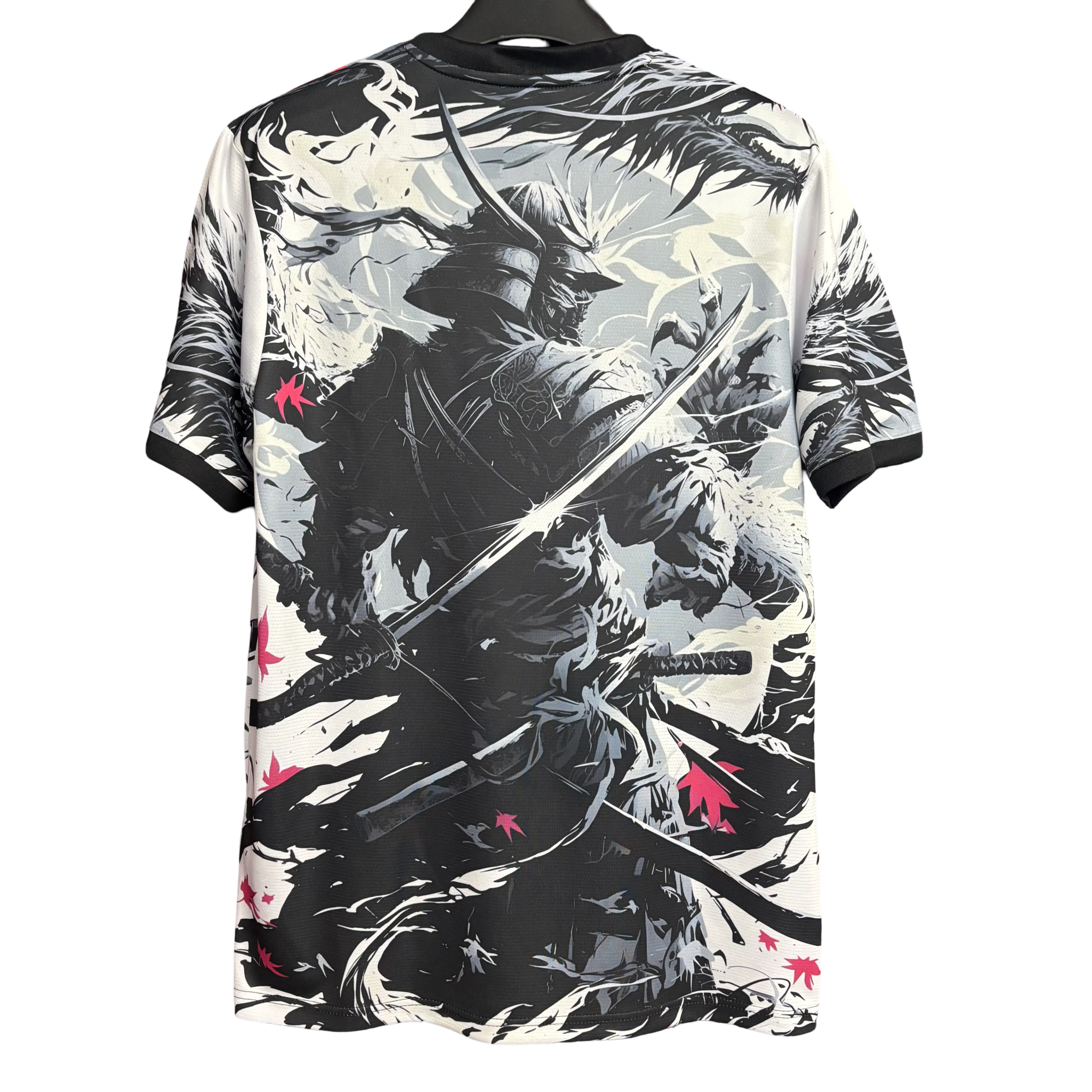 japan football shirt limited edition samurai warrior design