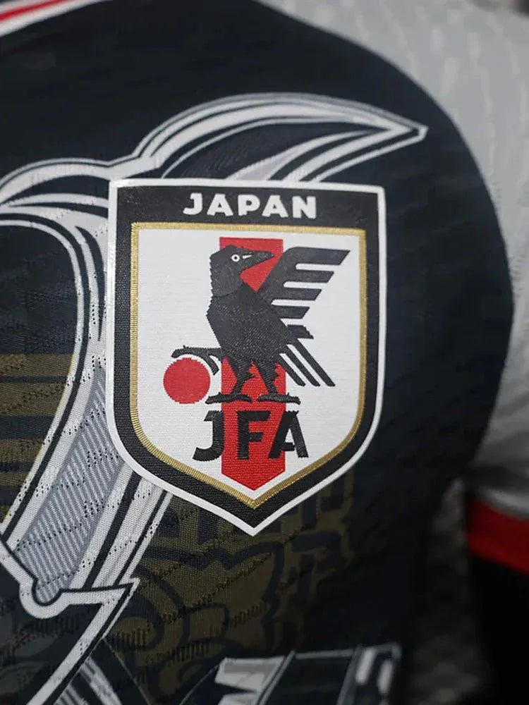 JFA LOGO Japan Samurai White Jersey At NipponKits Store