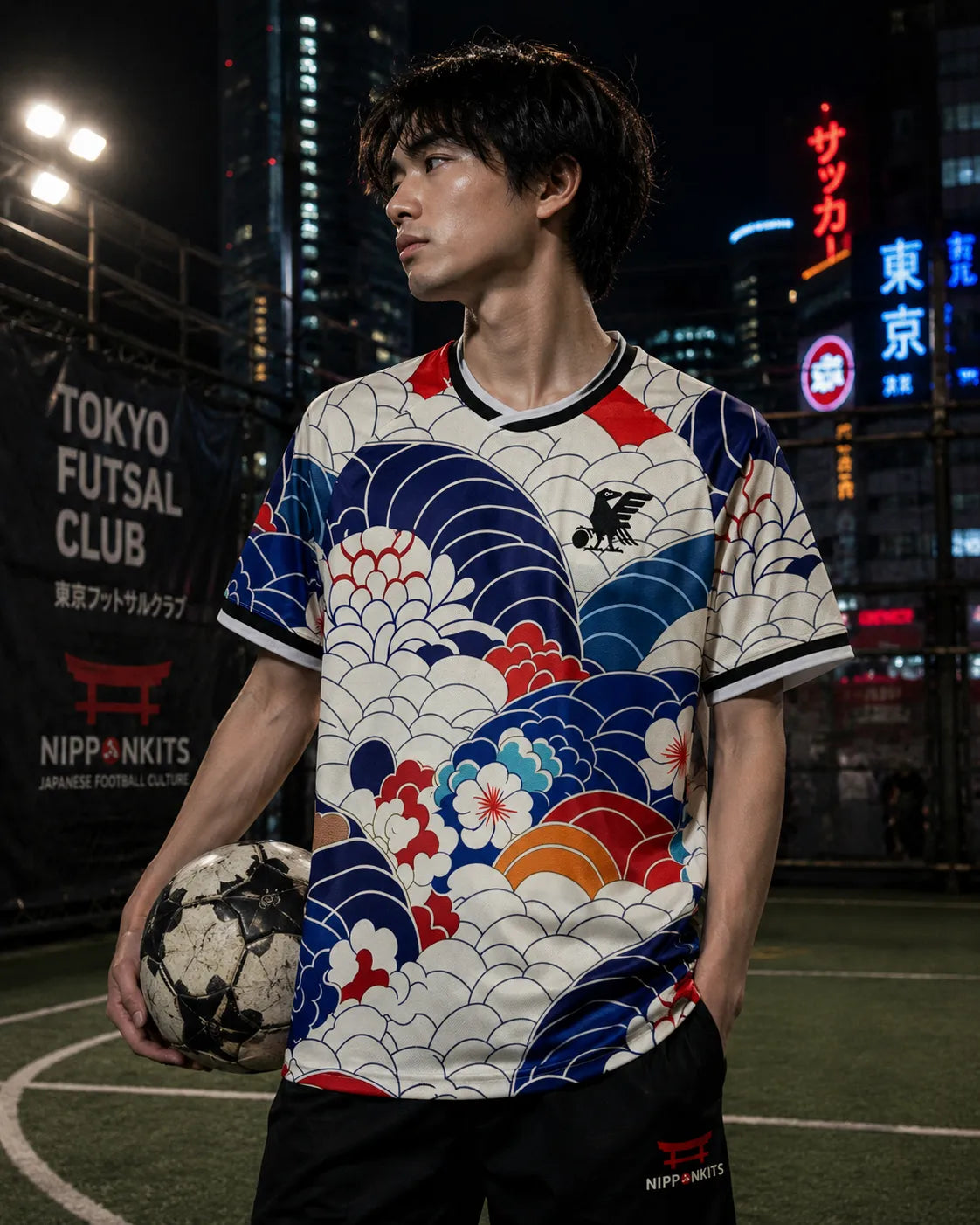 Japan Seigaiha Sunrise Jersey