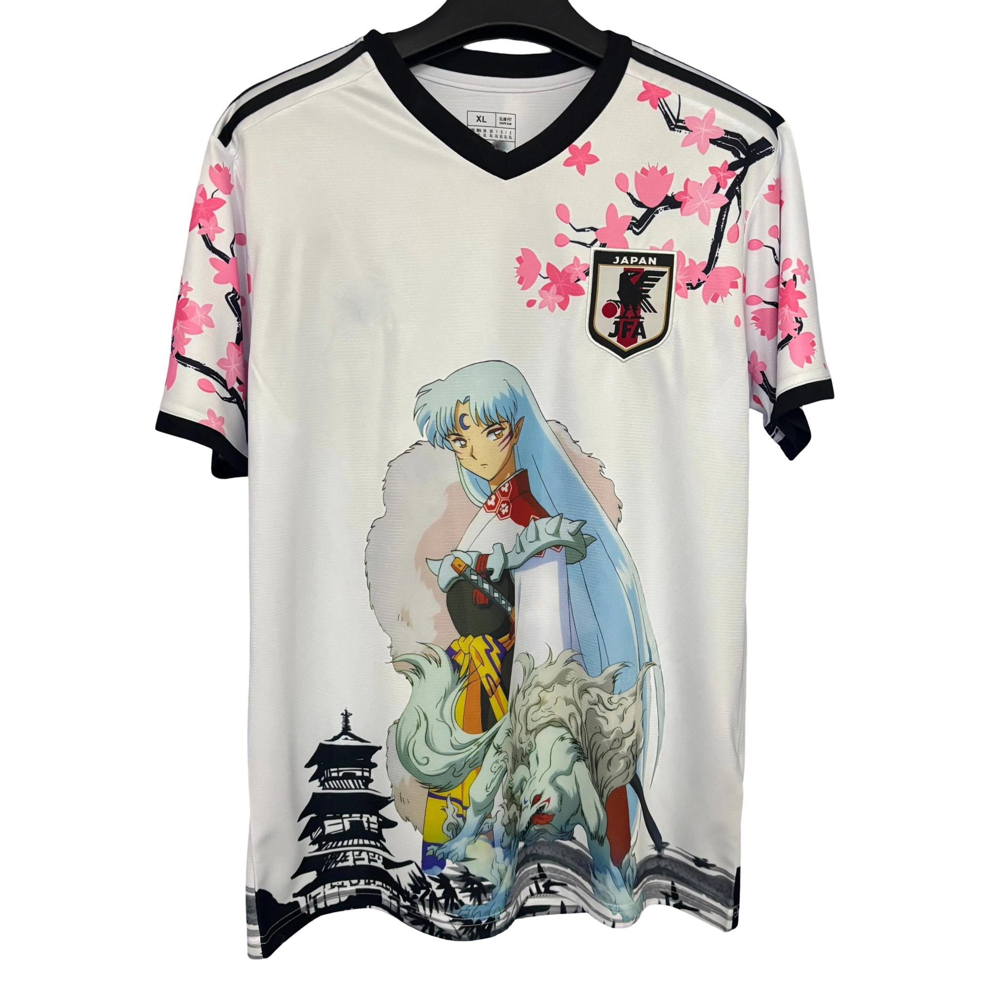 Japan Sesshomaru Anime Football Jersey 2025 Limited Sakura Edition – front view anime design