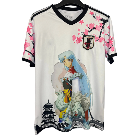 Japan Sesshomaru Anime Football Jersey 2025 Limited Sakura Edition – front view anime design