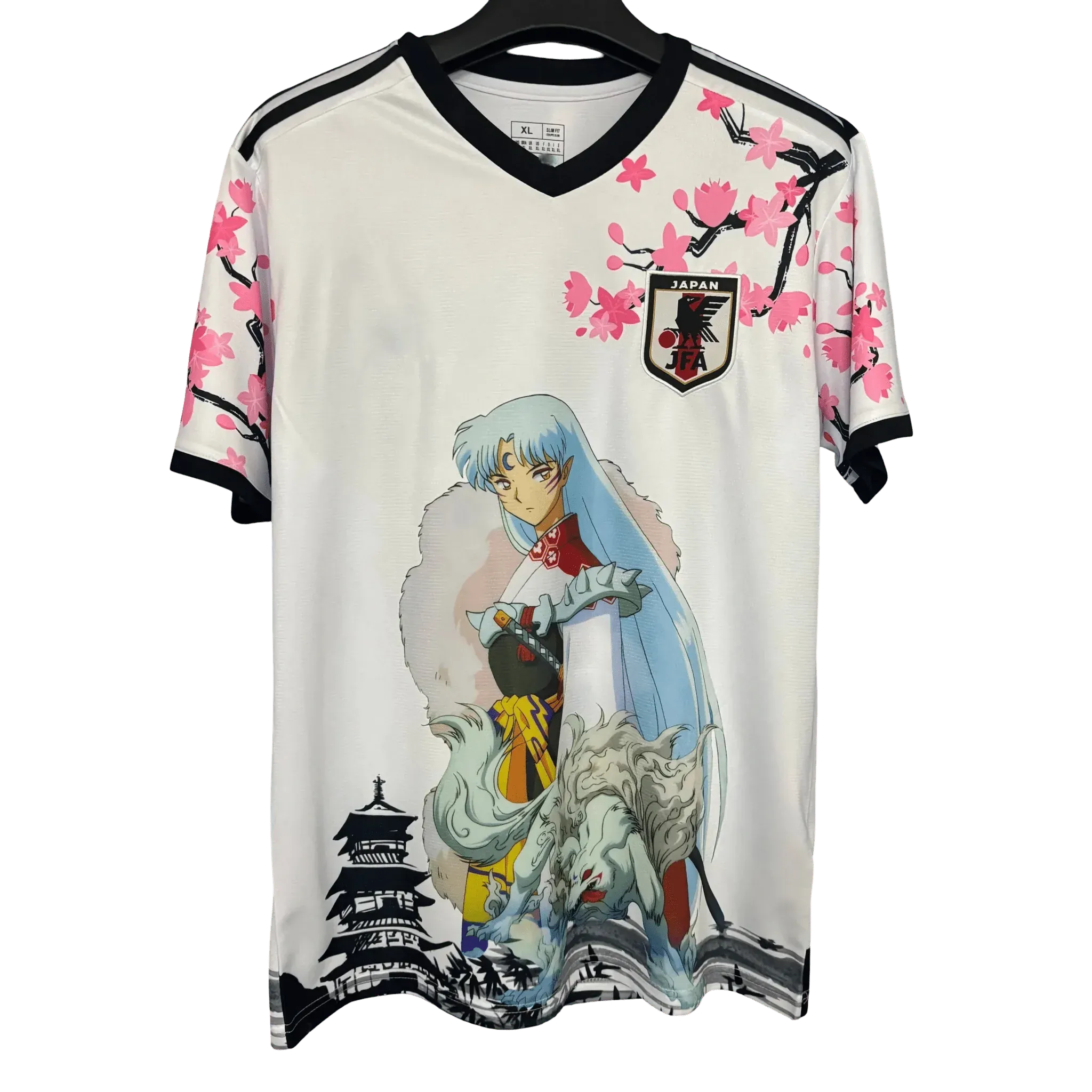 Japan Sesshomaru Anime Football Jersey 2025 Limited Sakura Edition – front view anime design
