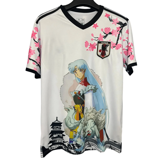 Japan Sesshomaru Anime Football Jersey 2025 Limited Sakura Edition – front view anime design