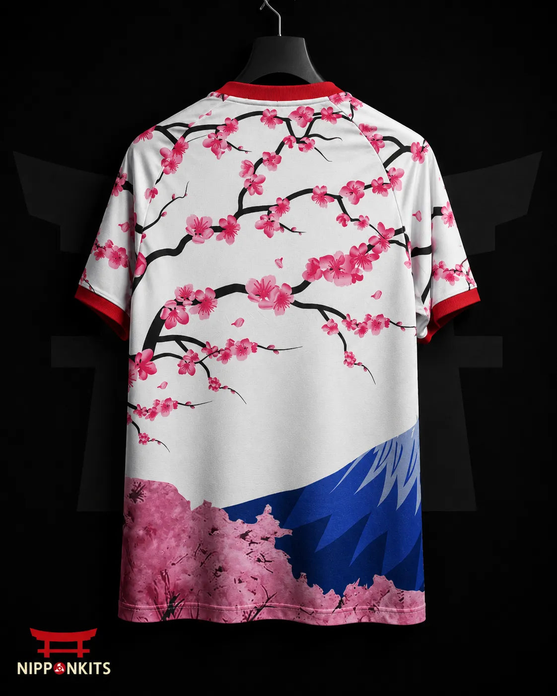 Japan Shrine Pink Football Jersey