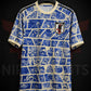 Japan Soccer Jersey Blue Manga