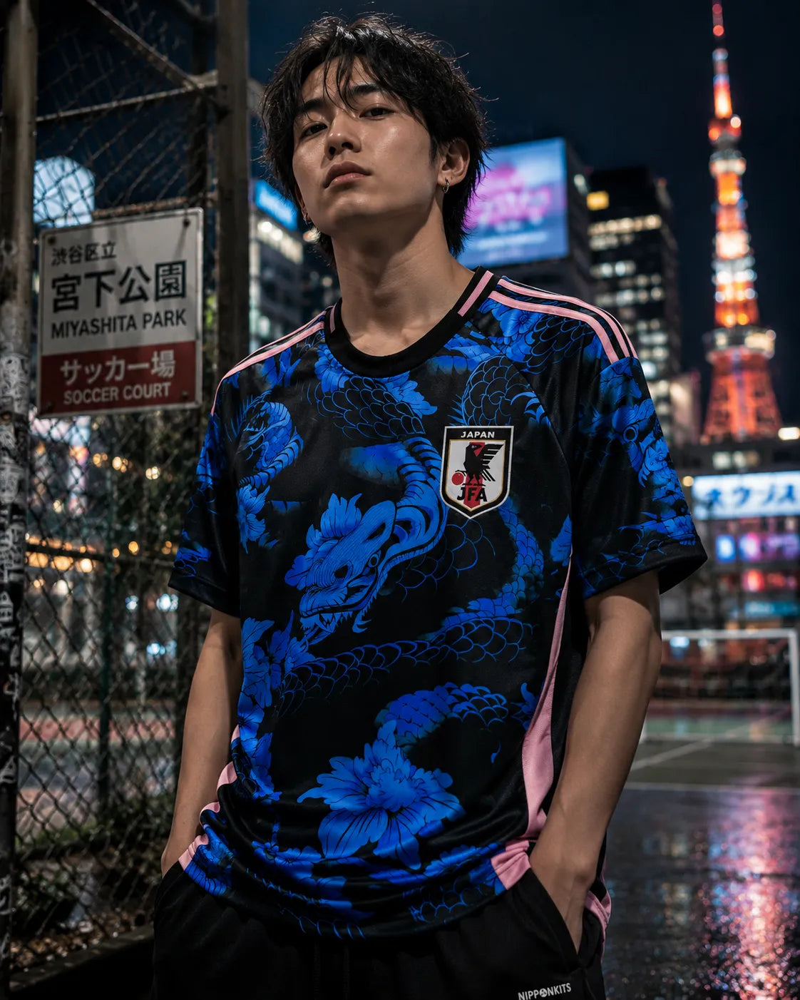 Japan Special Blue Snake Jersey