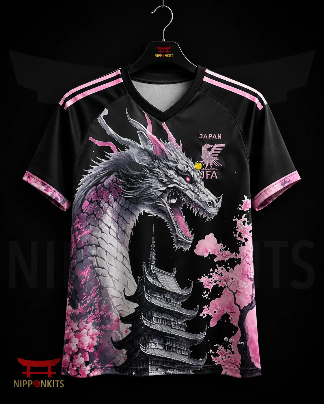 Japan Special Pink Dragon Jersey
