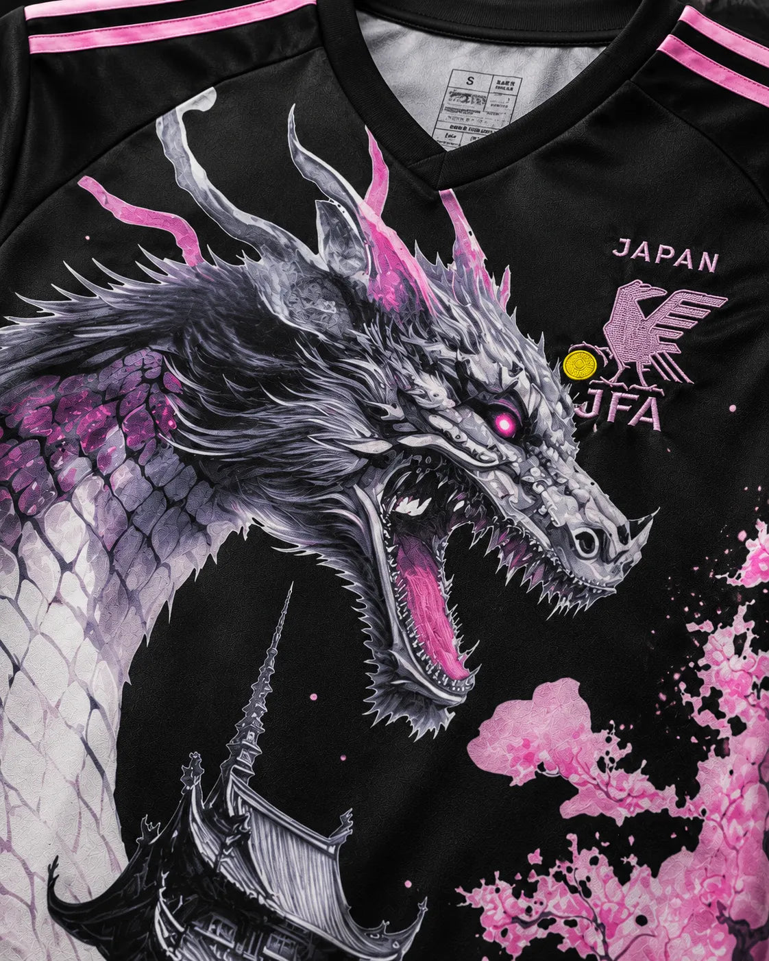 Japan Special Pink Dragon Jersey