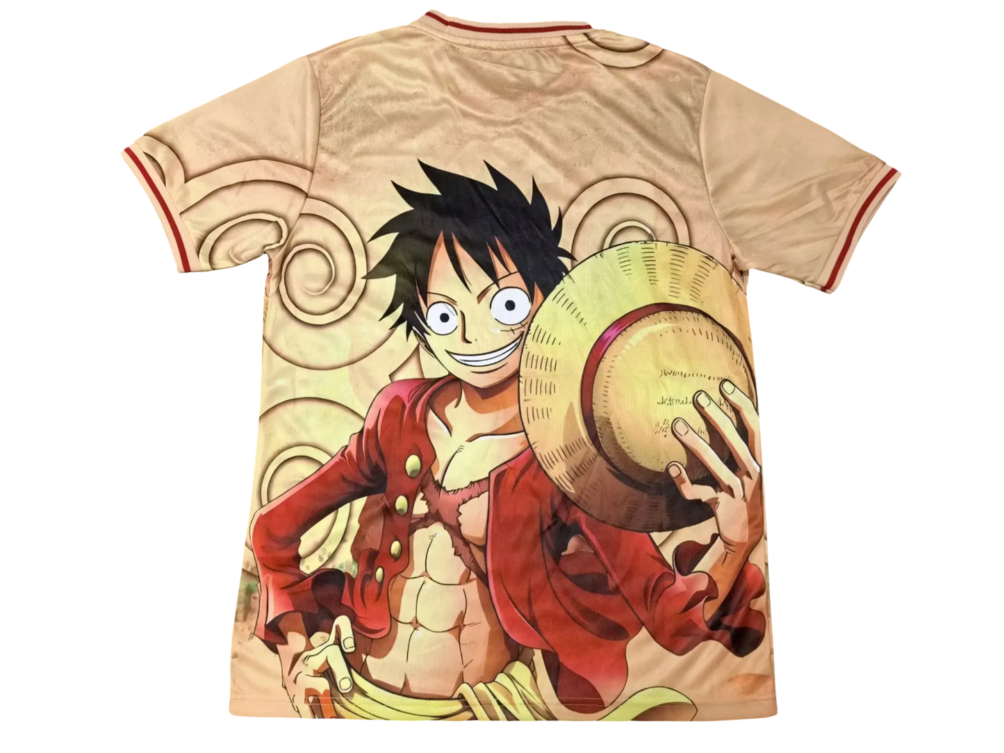 Japan soccer jersey featuring anime character and JFA crest