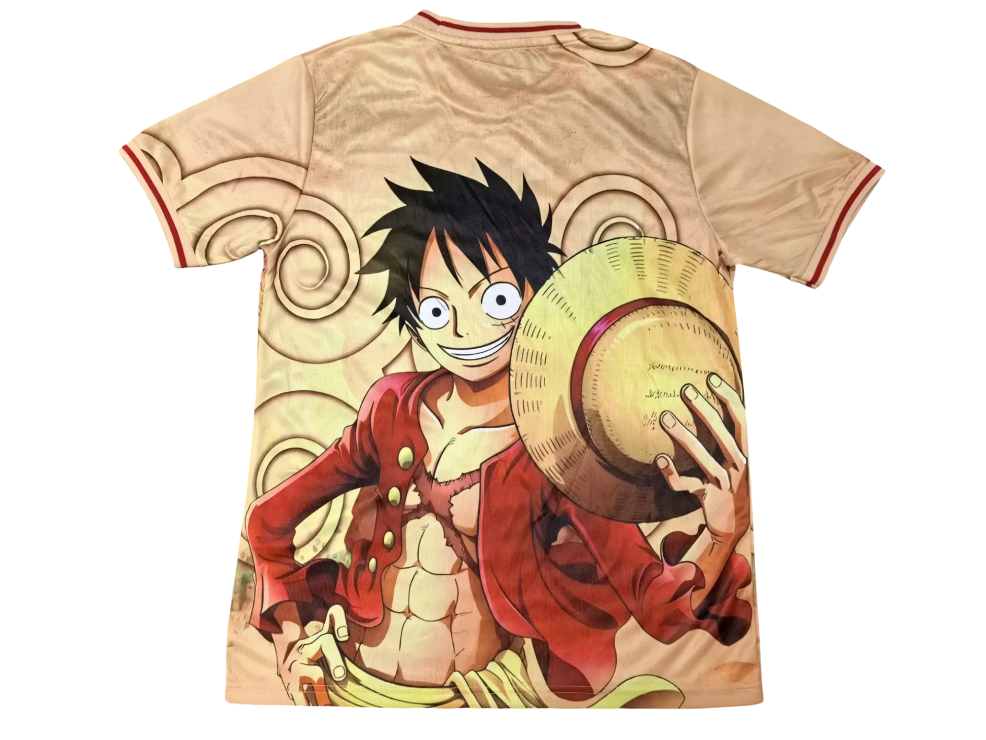 Japan soccer jersey featuring anime character and JFA crest