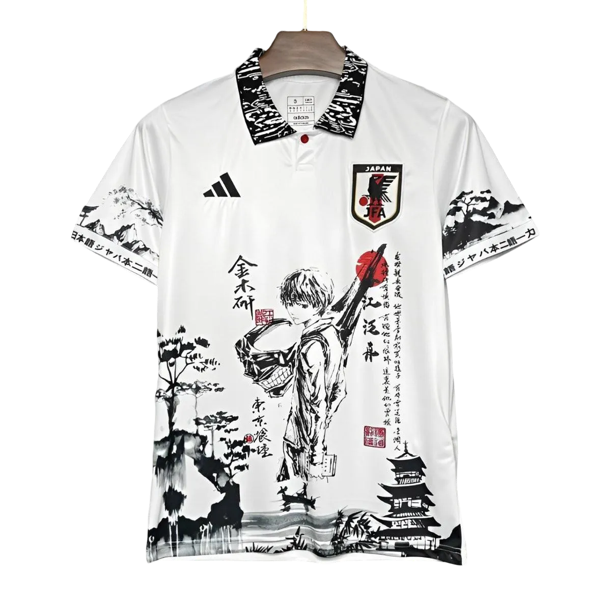 Japan Tokyo Ghoul White Jersey front view – NipponKits