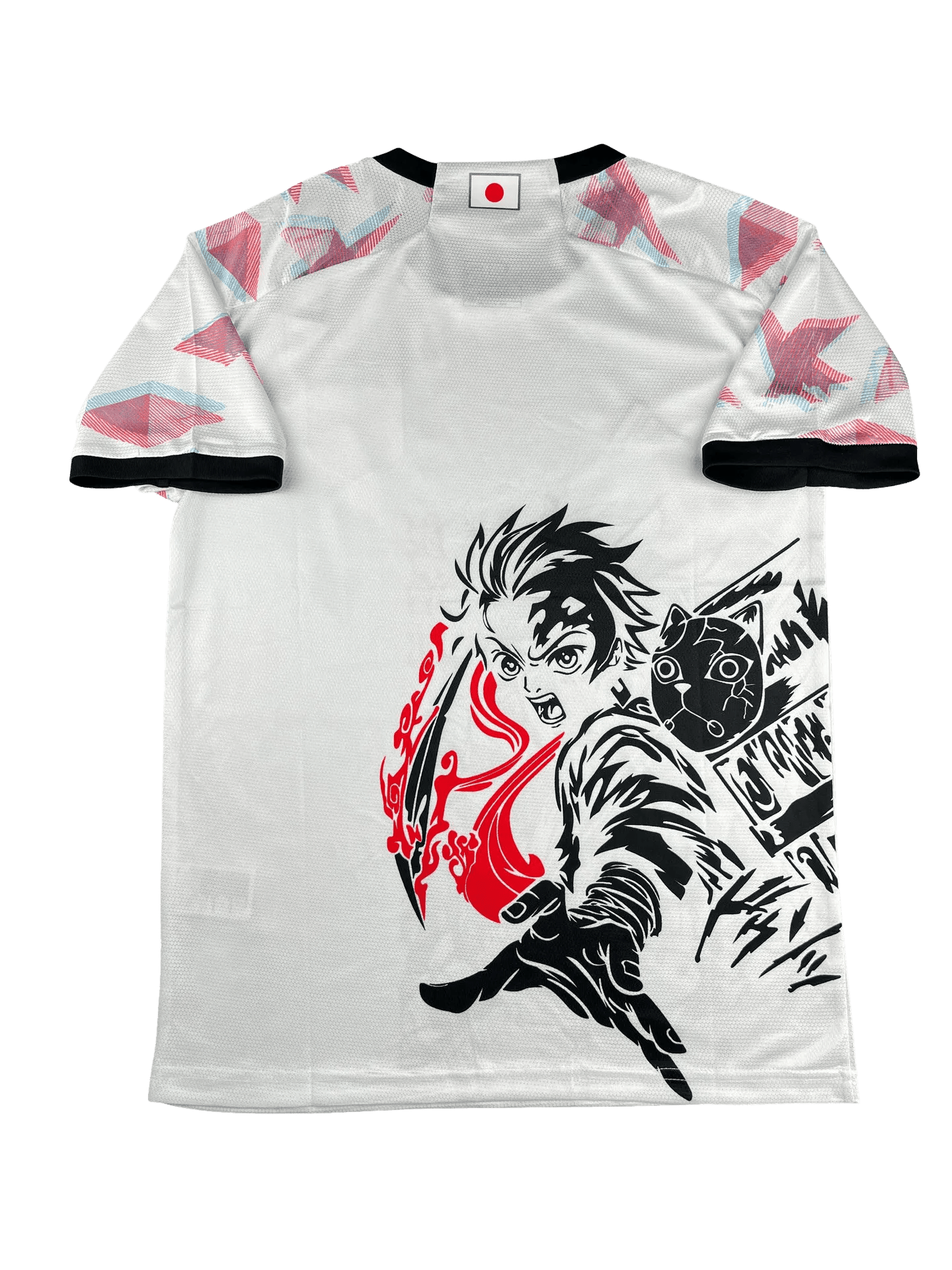 Demon Slayer Jersey Football and soccer edition at Nipponkits Back view