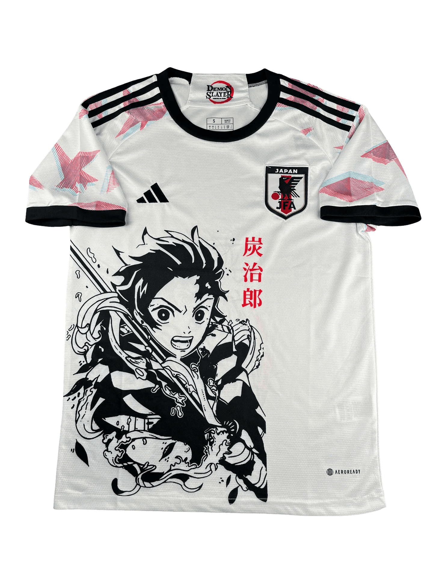 Demon Slayer Jersey Football and soccer edition at Nipponkits Front view