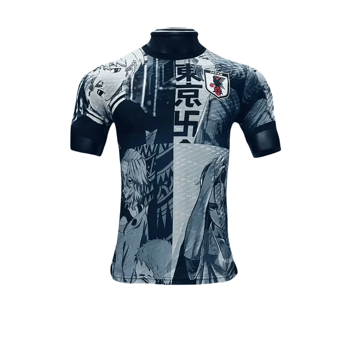 Japan Tokyo Black Jersey front view – NipponKits