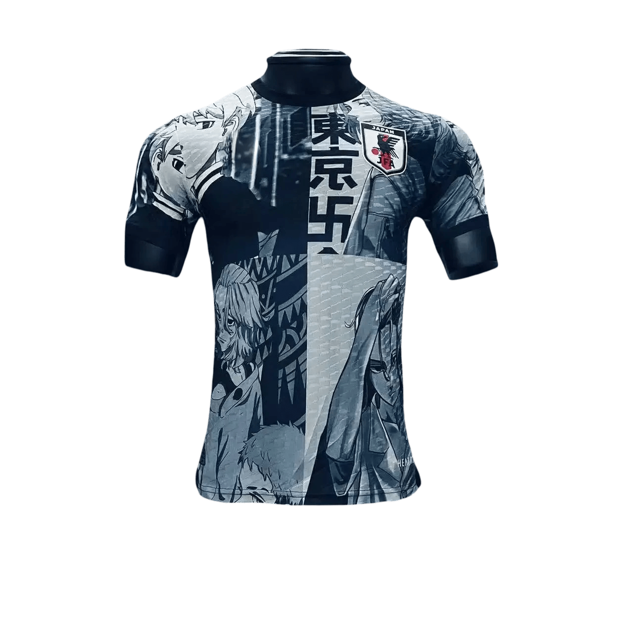 Japan Tokyo Black Jersey front view – NipponKits