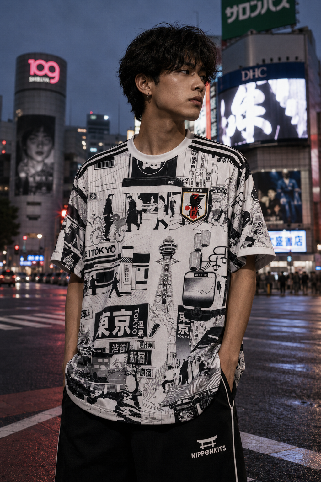 Japan Tokyo Black Jersey