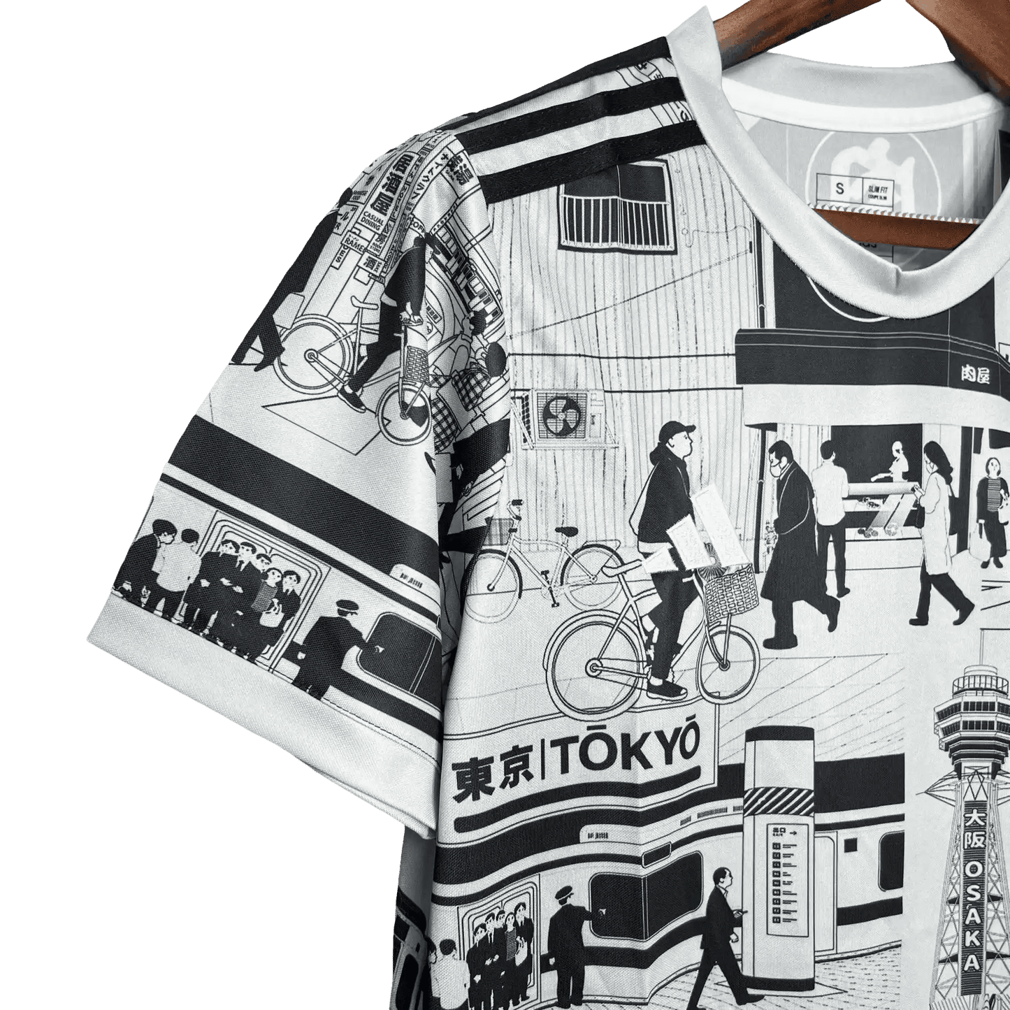 Japan Tokyo Jersey Grey Edition FRONT side left