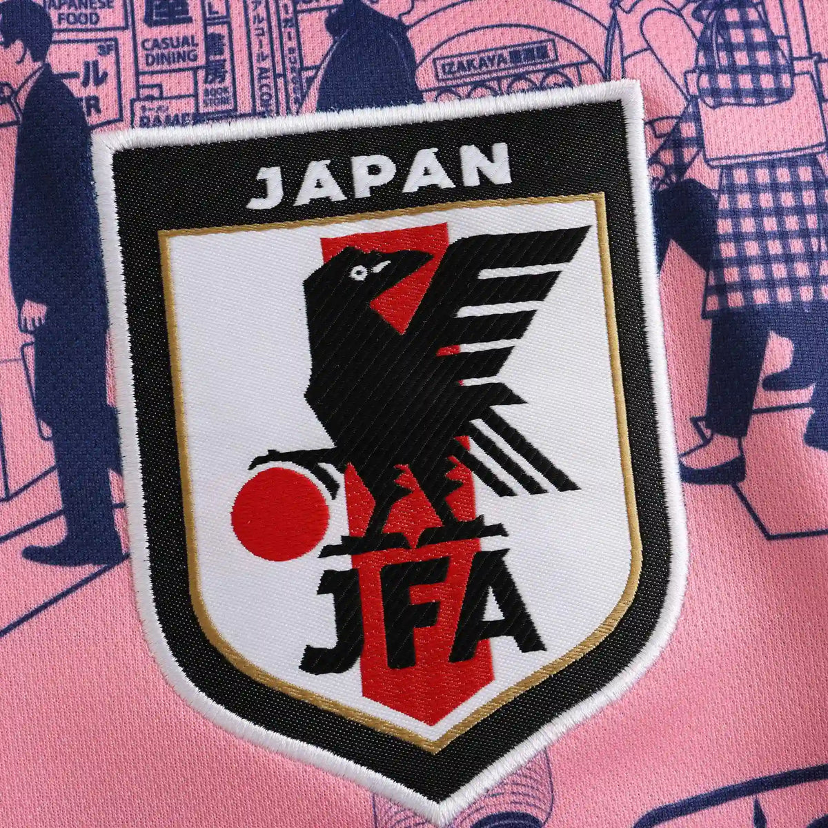 Japan Tokyo Jersey Pink Edition at Nipponkits Store Logo JFA