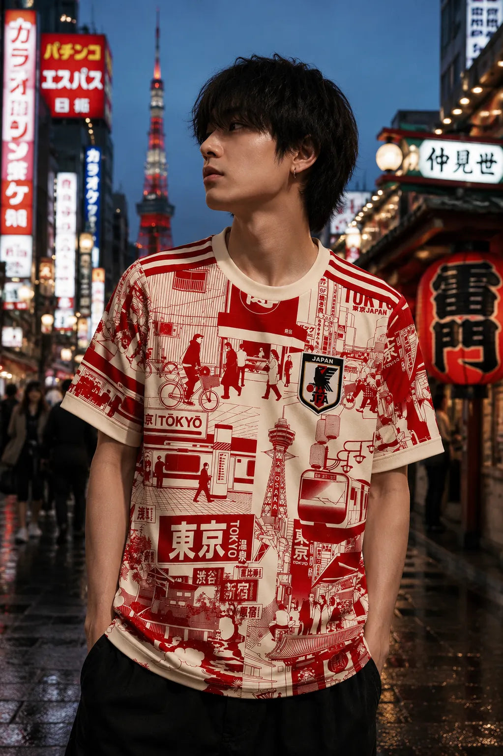 Japan Tokyo Jersey Red Edition