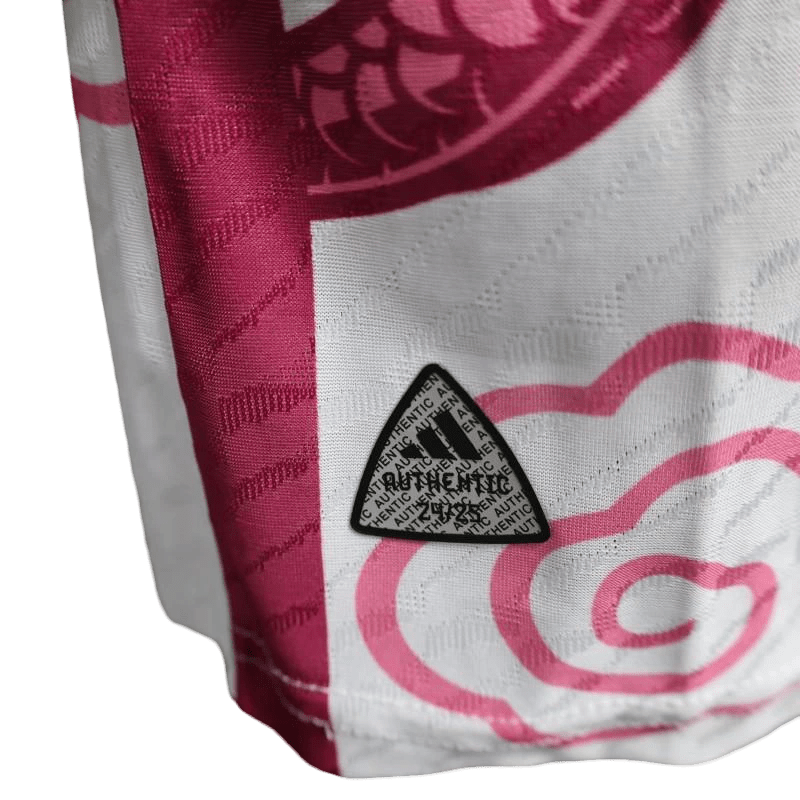 Japan "WHITE WITH PINK DRAGON" Jersey - Japan Special Kits