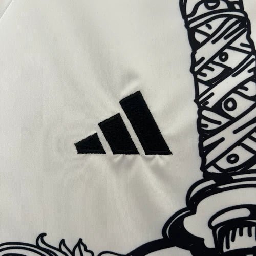 Traditional Japanese jersey showcasing dragon and koi symbolism with Captain Tsubasa heritage inscription and samurai artistry