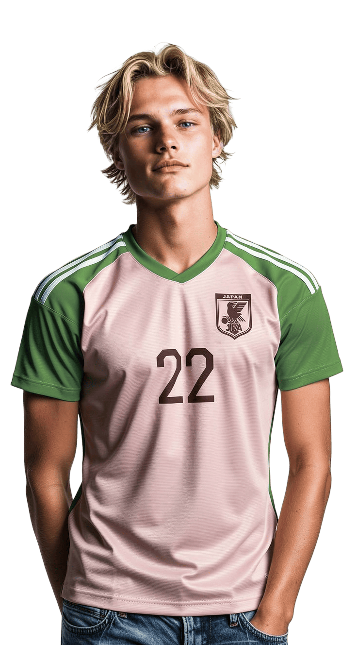 Japan NIGO PINK JERSEY at Nipponkits