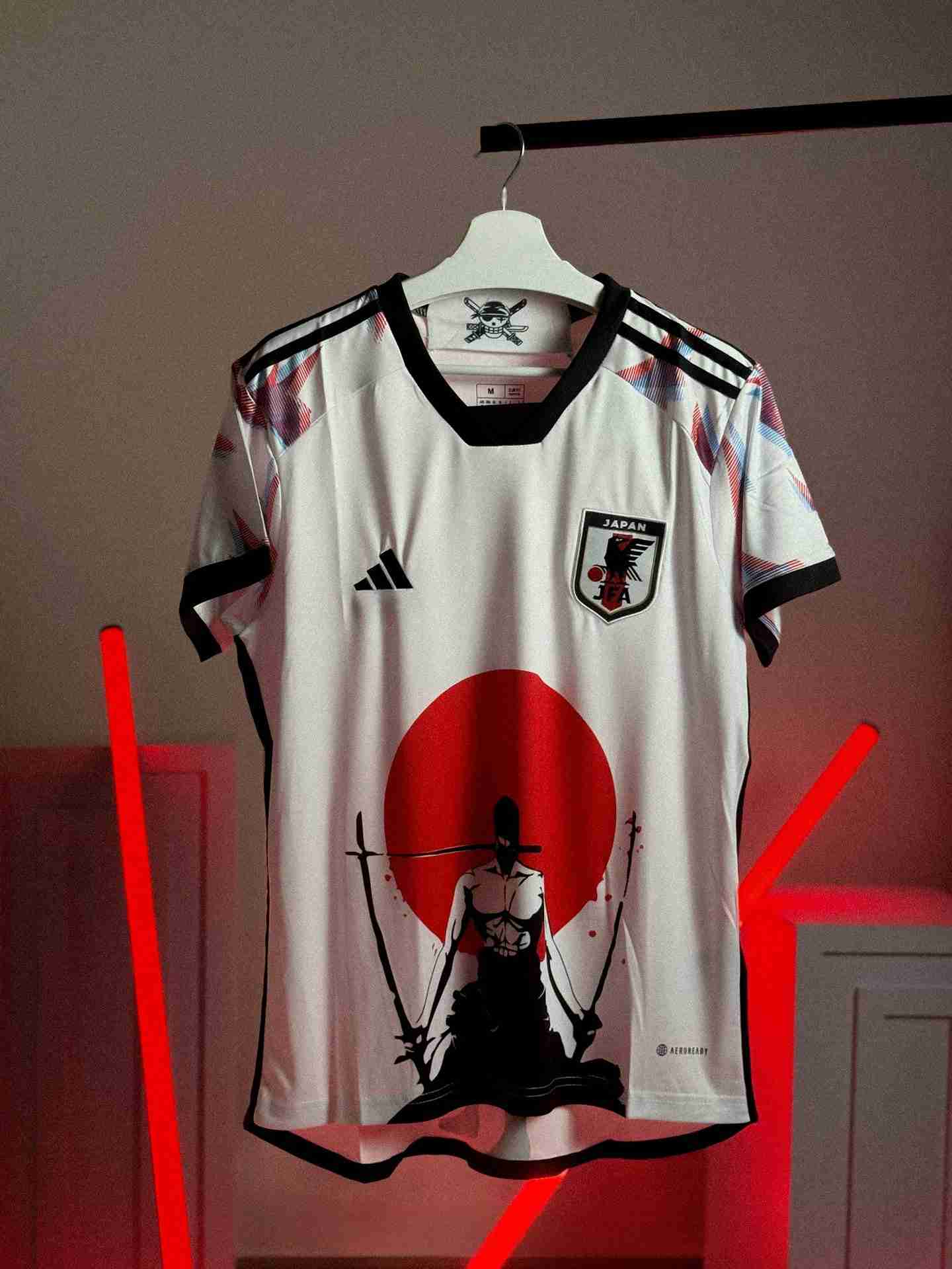 Japan Zoro Red Moon Jersey - One Piece Anime