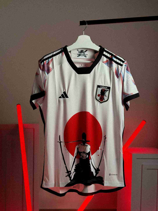 Japan Zoro Red Moon Jersey - One Piece Anime